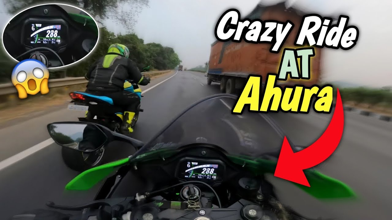 Ninja Zx10r Vs Z800 Crazy Race😱|Insane Sunday Ride🤯|Ahura Part 1😎|