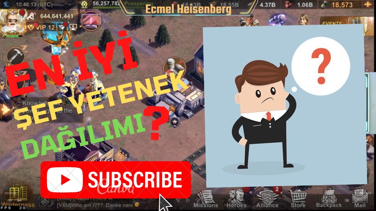 State of Survival Şef Yetenek Dağılımı Nasıl Olmalı - SOS Taktikler