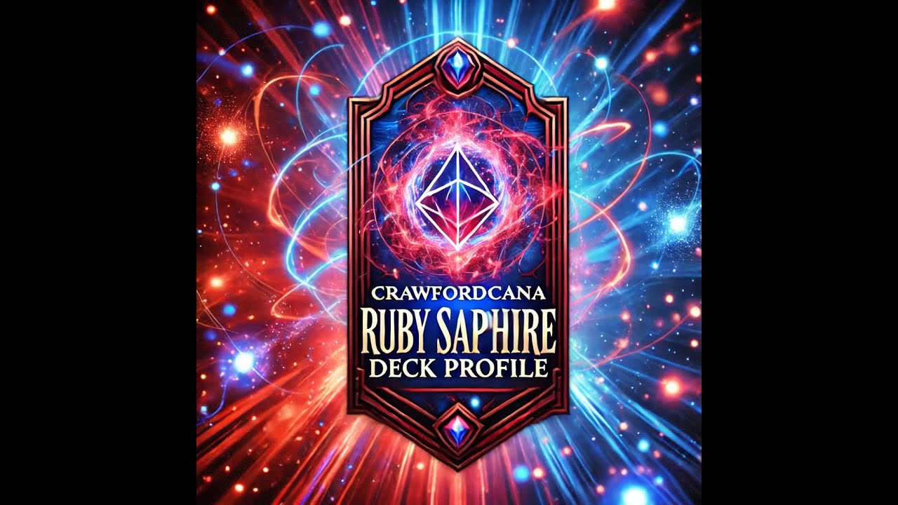 Dominating the Meta! Ruby Sapphire Deck Profile for Lorcana