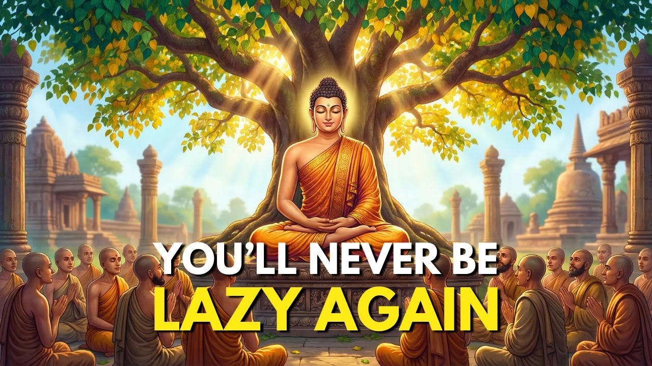 Buddha’s Lesson That Cured a Lazy Man Forever | Buddhist Motivational Story