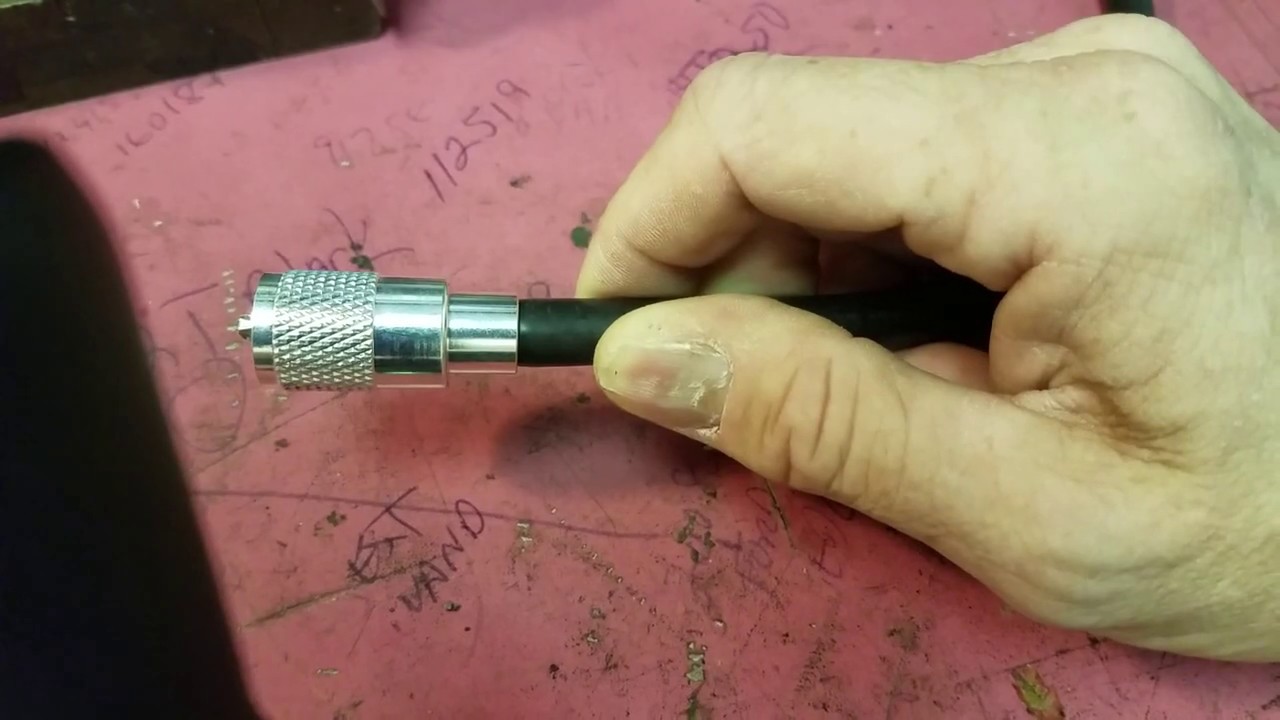 How to solder a pl259