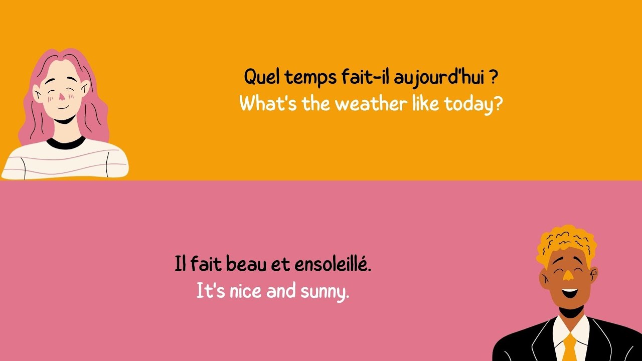 French Weather Chats: Sunny Talks and Weekend Ventures - Improve Your French Language Skill