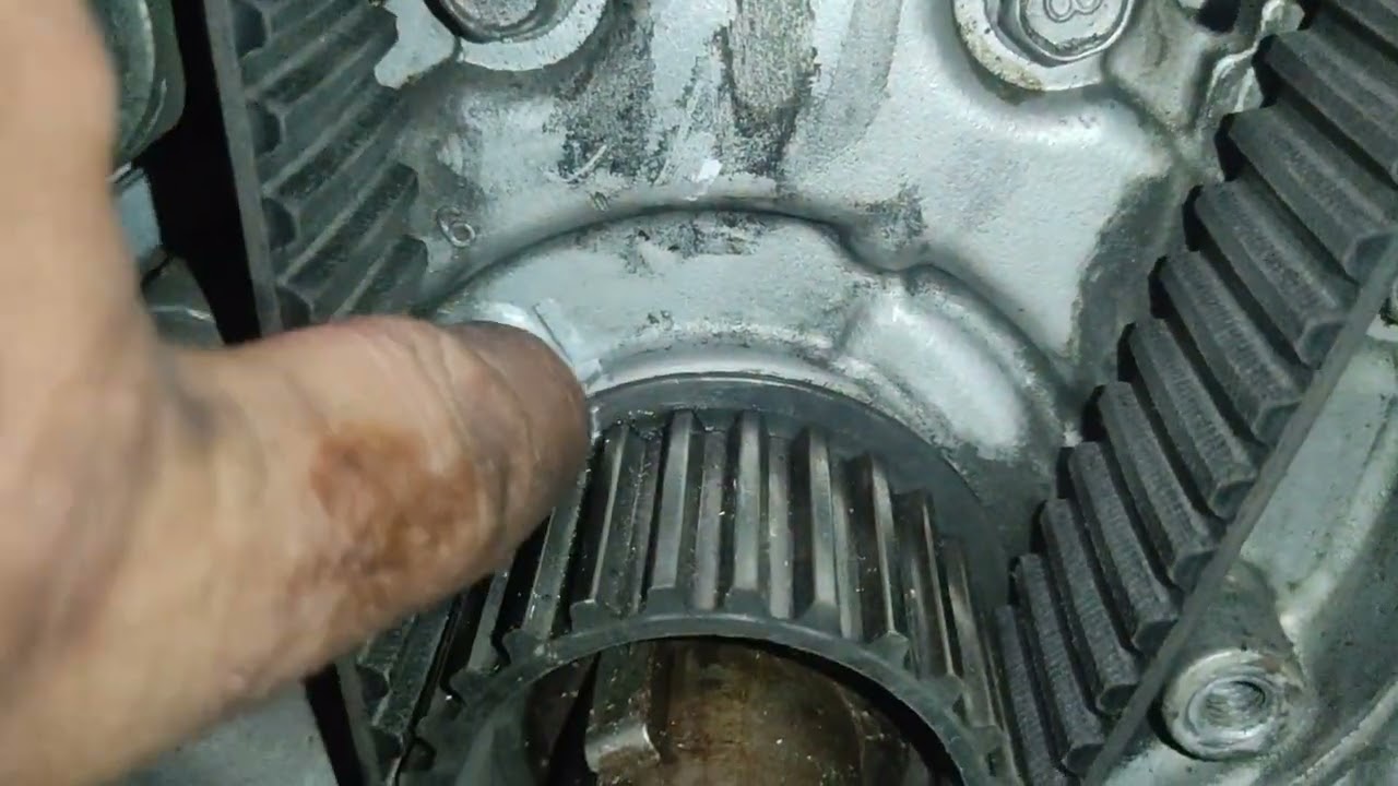 Tiempo distribución motor 6VD1 3.2 SOHC ( 1 árbol de levas por cabezote o culata ) Isuzu trooper 96