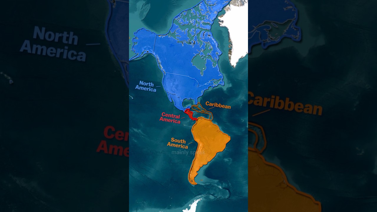 The Difference Between North, Central & South America, Latin America & the Caribbean 🤯🌎