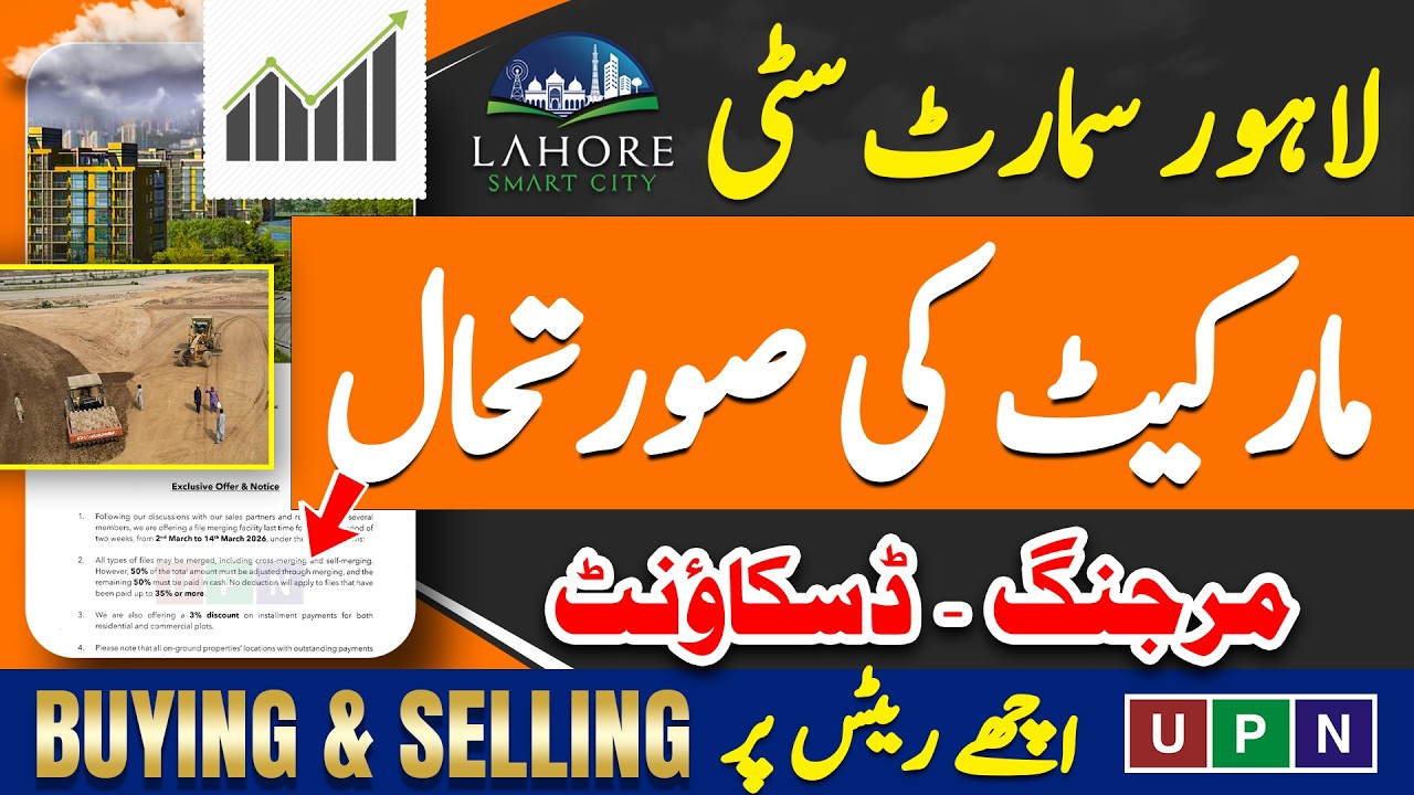 Lahore Smart City | Current Market Situation | New Notice | Latest Rates | Cross & Self Merging