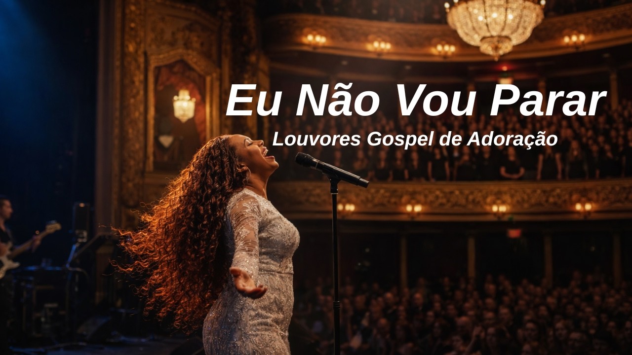 Eu Não Vou Parar Cover | Louvores Gospel de Adoração | Louvores Eterno Gospel Jazz