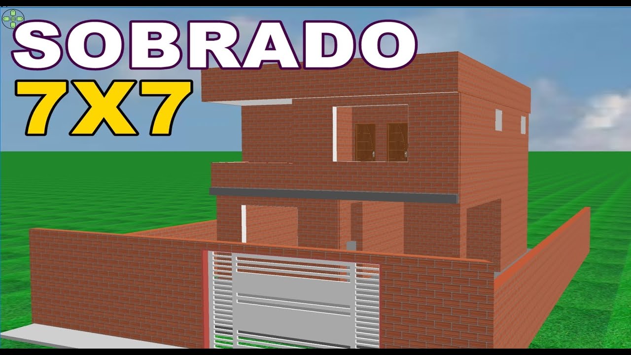 SOBRADO PEQUENO 7X7