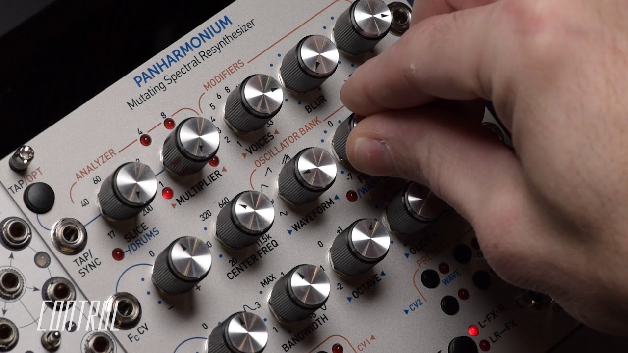 Spectral drums with the Rossum Electro Eurorack Panharmonium Pt.2