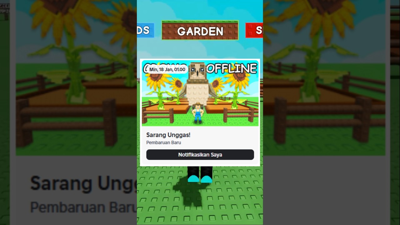 Bocoran update GAG nanti malem 