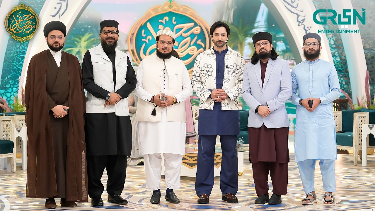 Mehfil e Ulama ( Mehfil e Ramzan Day 25 ) Danish Taimoor & Rabia Anum - Green TV