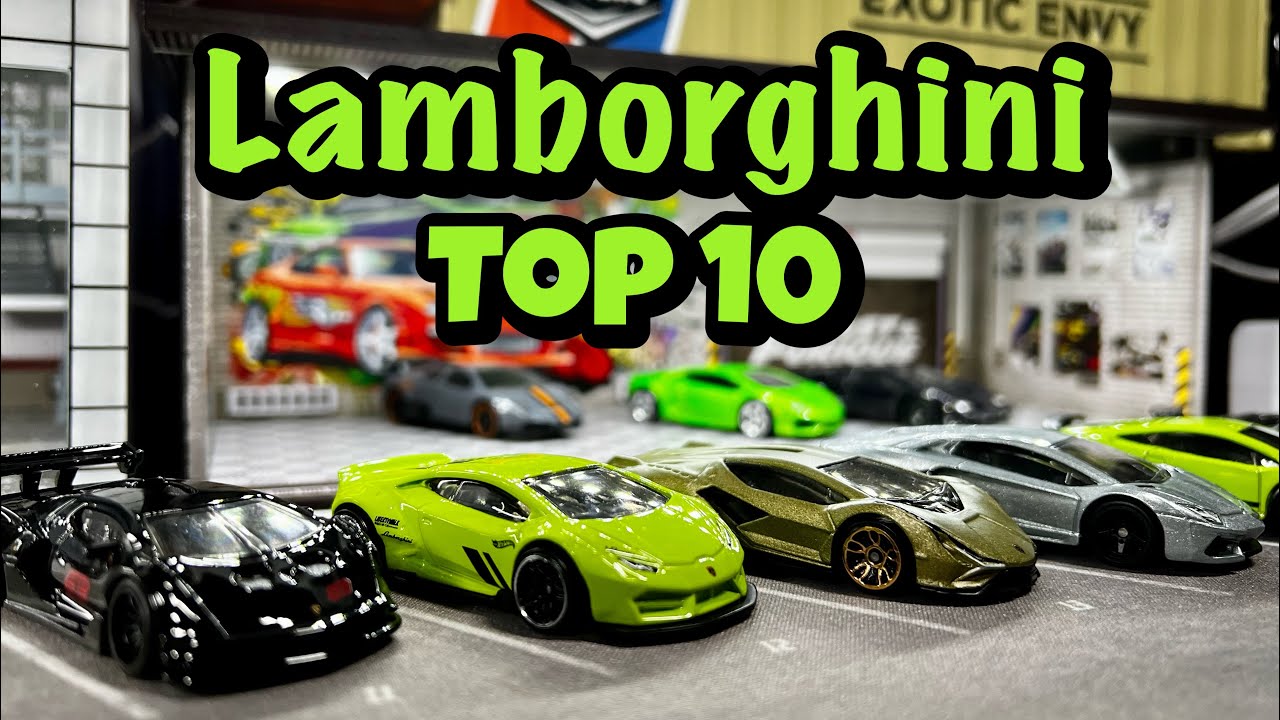 Hot Wheels Premium Lamborghini Top 10!