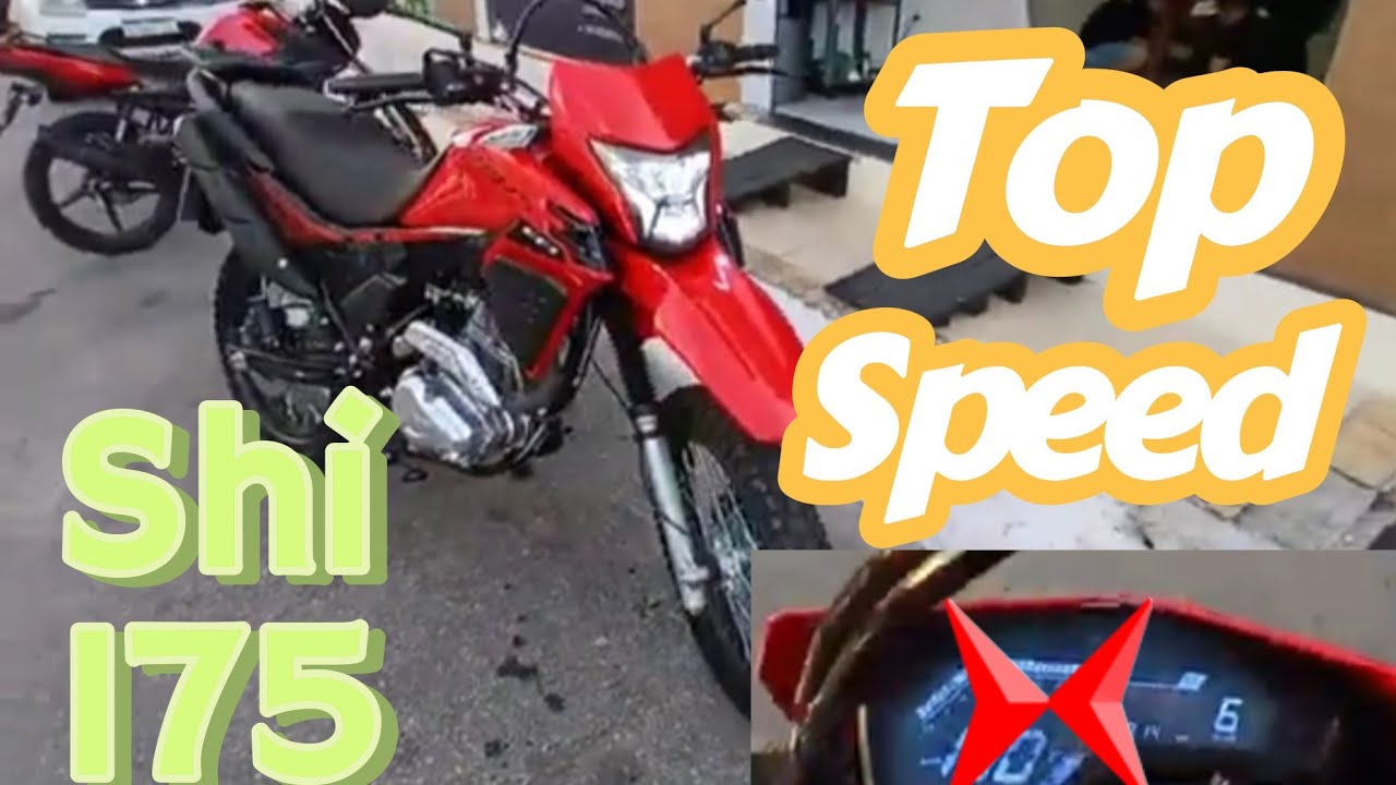 TOP SPEED SHI 175 SHINERAY #shi175