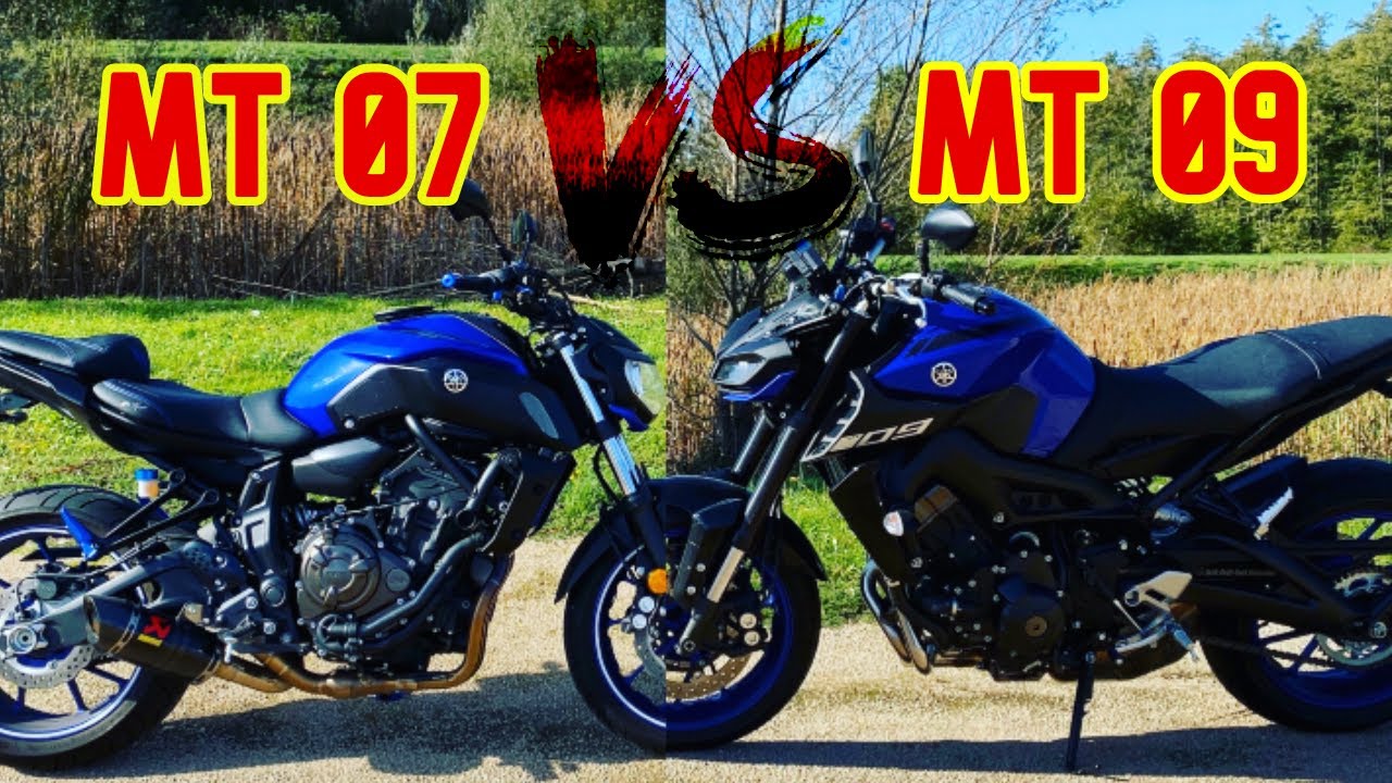 JE TEST LA MT 09!! ALORS MT07 OU MT09 ? (Bientôt la MT09 2020 ?) [VLOG MOTO COMPARAISON]