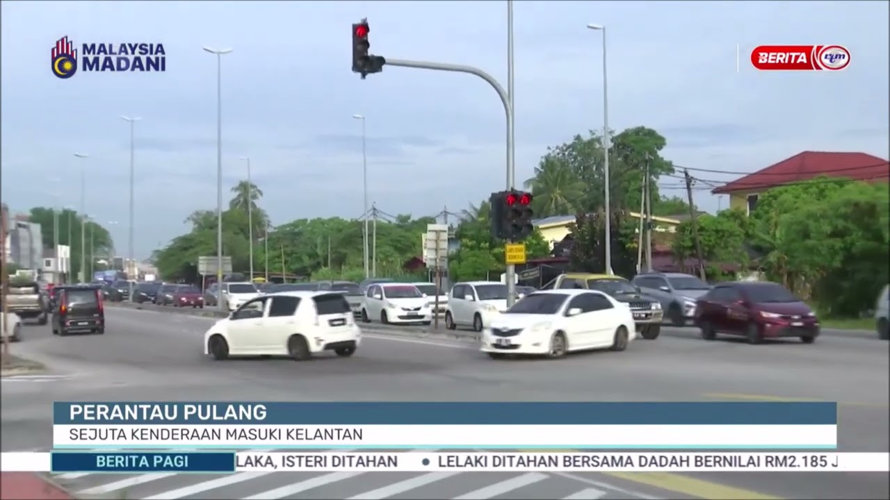 12 FEB 2026 - BERITA PAGI - PERANTAU PULANG: SEJUTA KENDERAAN MASUKI KELANTAN