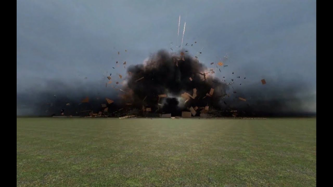 Gmod Houses Explosions !