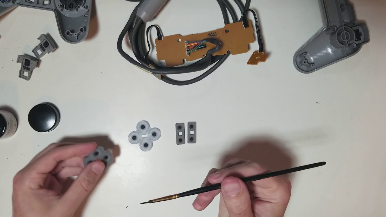 Conductive paint restoration - Part 1
