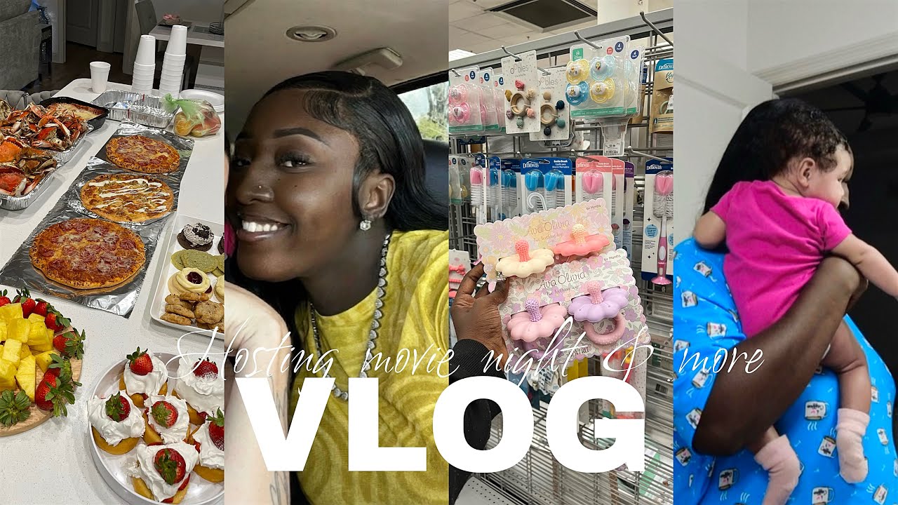 Видеоблог | Мы с занятой мамой устроили кинопоказ с морепродуктами…