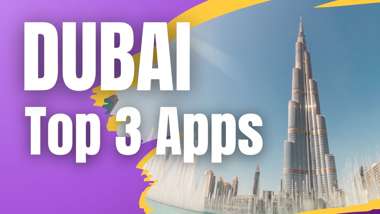3 MUST HAVE Apps für Reisen in DUBAI I Beste Reise-Apps I DUBAI Reisen
