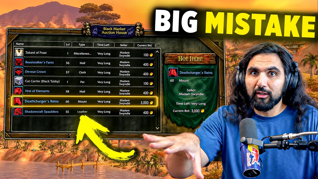 Why I&rsquo;m Worried About The Black Market Auction House In WoW Forever