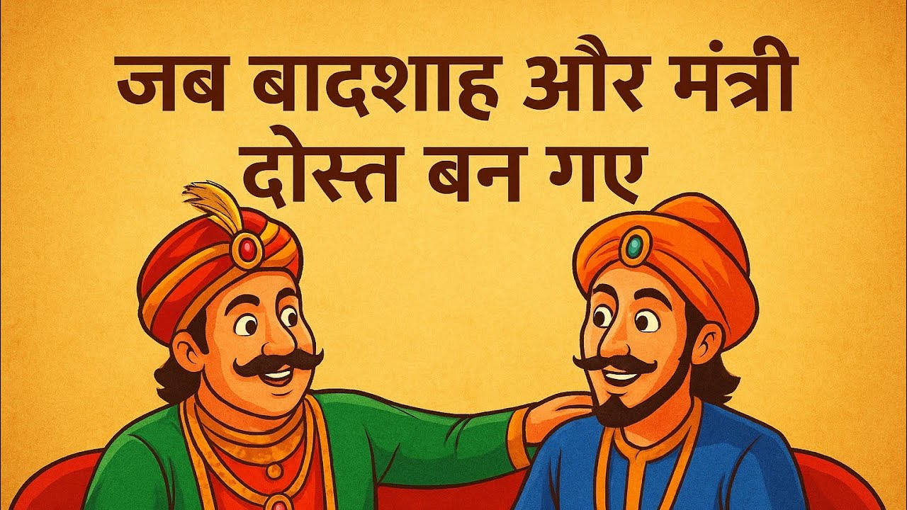 जब बादशाह और मंत्री दोस्त बन गए 😲 | अकबर–बीरबल की अनसुनी दोस्ती