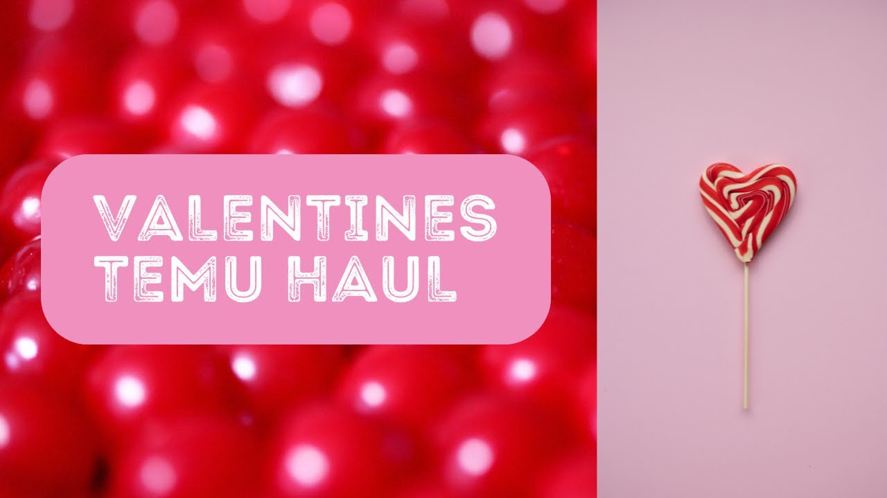 Valentine temu haul ❤️ #temu ......Links below! @temu