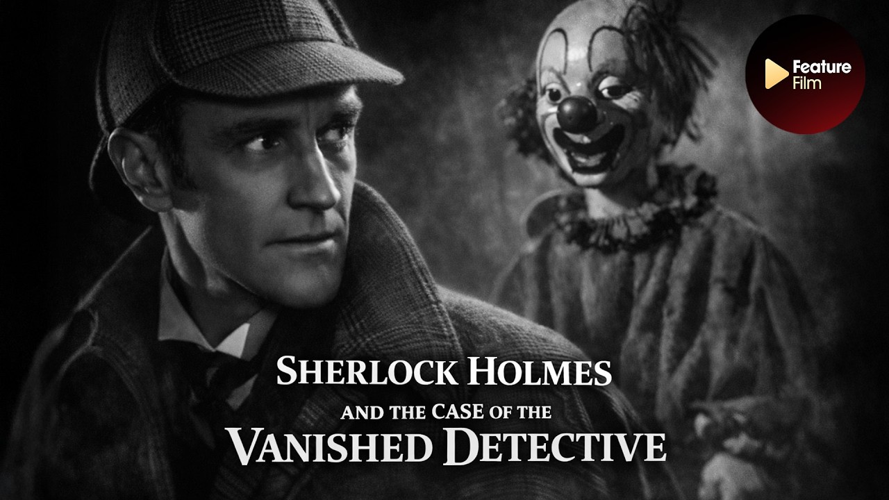 Шерлок Холмс: Исчезнувший детектив (1954) | Классический детективный сериал | Детективный сериал