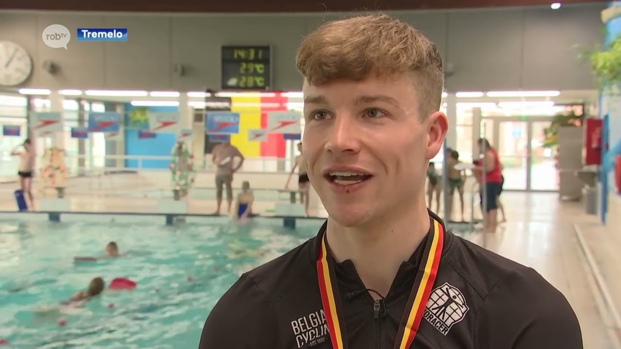 Belgisch kampioen veldrijden ... is redder in zwembad Tremelo