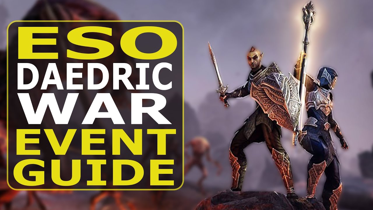 ESO Daedric War Celebration Event Guide | New PET and SKIN! 2022