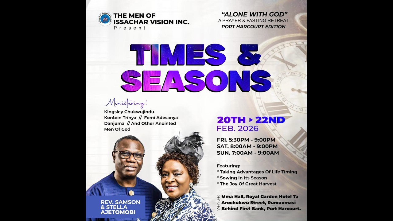 ALONE WITH GOD|| DAY 2 || PORT HARCOURT EDITION || 21ST FEBRUARY 2026