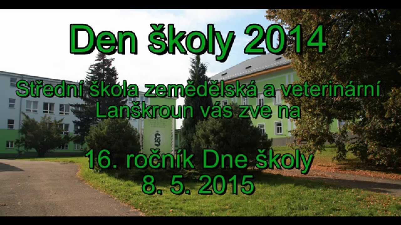 Pozvánka Den školy 2015
