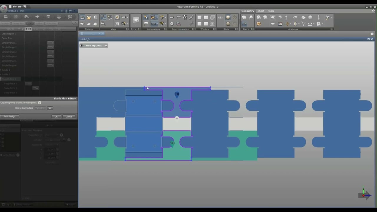 Autoform learning for beginners Progressive Tool part 1
