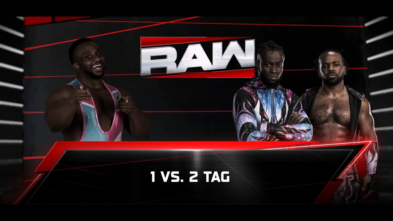 WWE 2K26 Big E vs The New Day