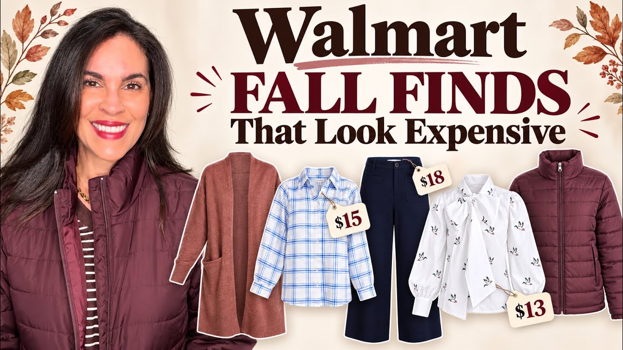 The Only Fall Outfits You Need This Season| Walmart Affordable Fashion That Looks Expensive