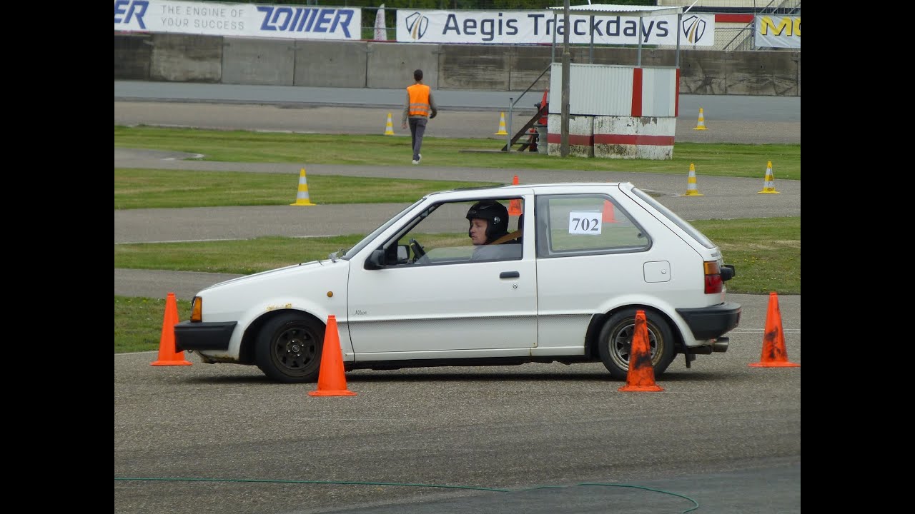 Autocrossing my CG13 swapped K10 Micra!