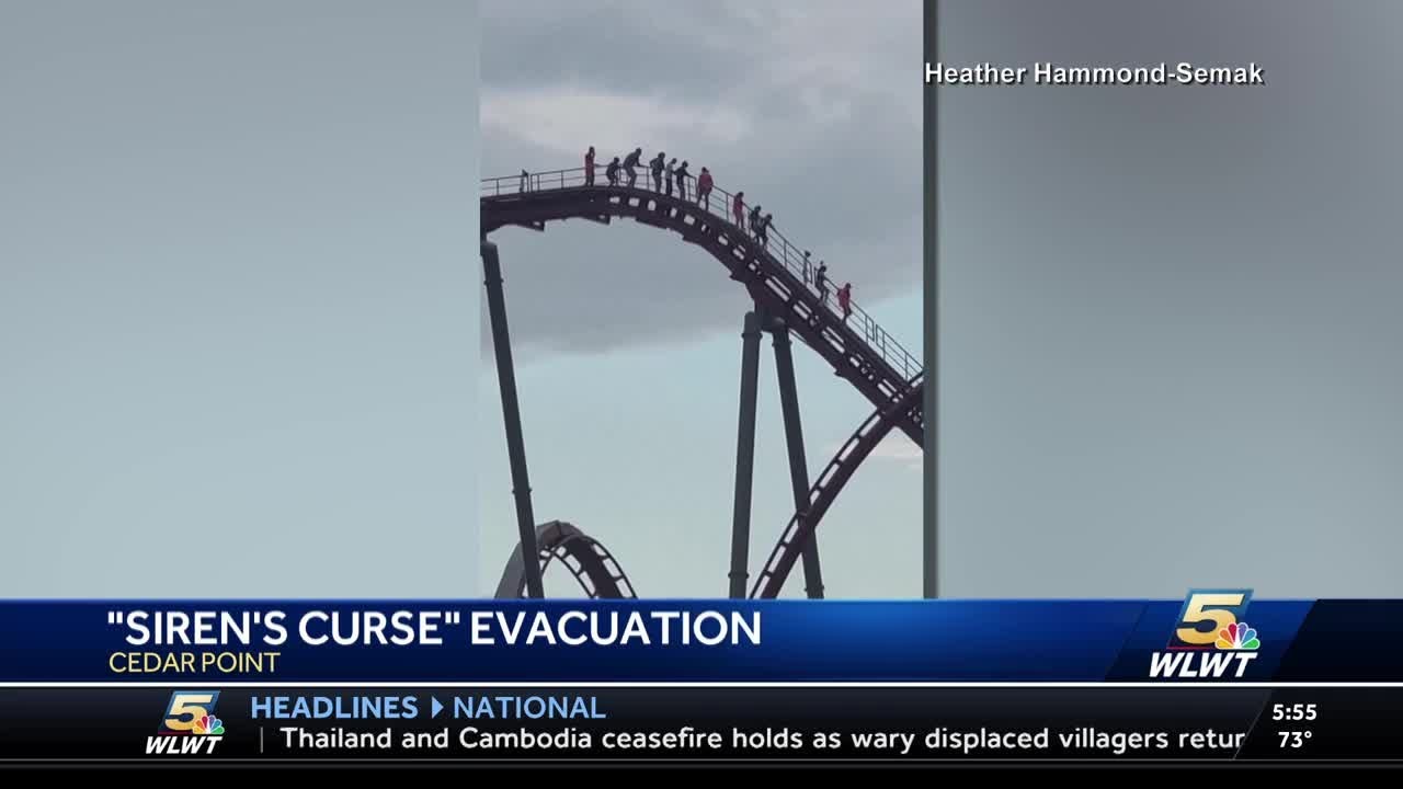 Siren's Curse at Cedar Point breaks down again, leaving riders stranded