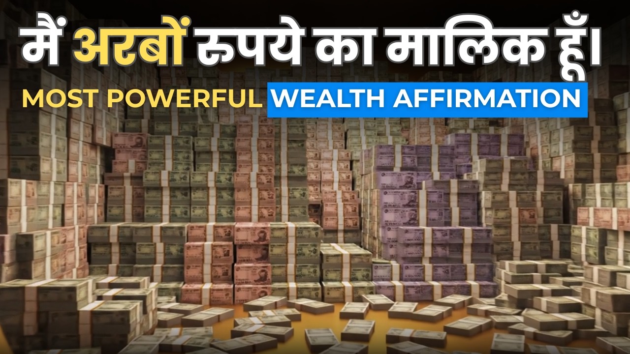 मैं अरबों रुपये का मालिक हूँ।  Billionaire Affirmations | 3 Hour Affirmations