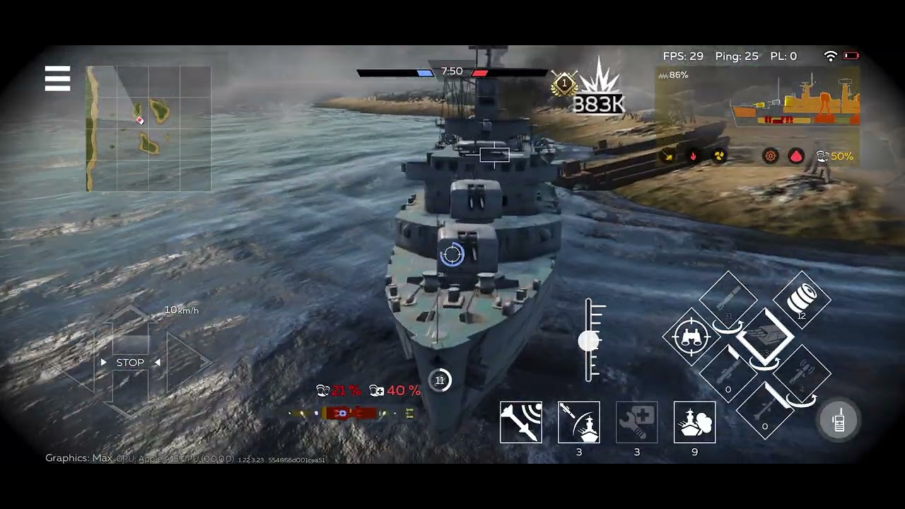 WTM *NAVAL FULL VERSION*(USS South Carolina)short version on shorts