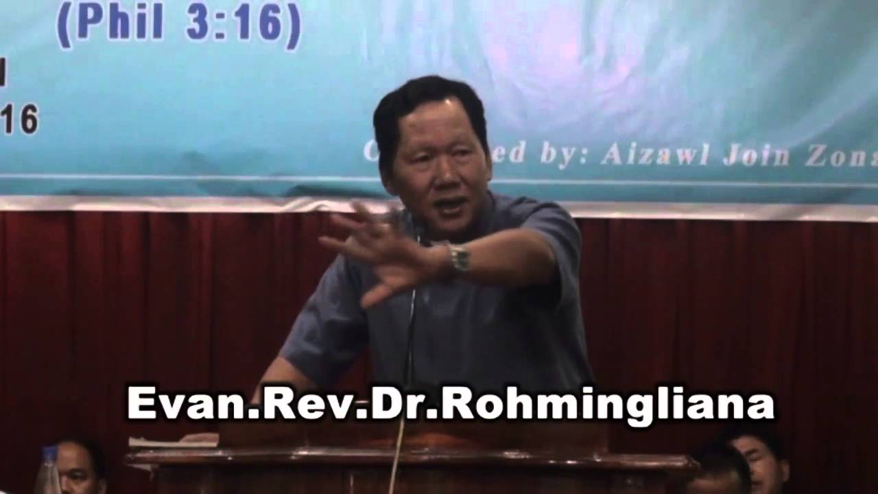 Rev. Dr. Rohmingliana - Thlen chin atanga ke pen