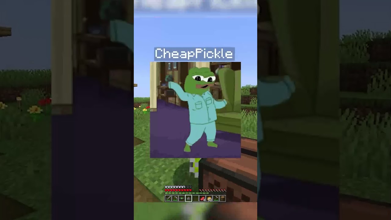 cheappickle needs a time out after this one... | #minecraft #shorts #cheappickle
