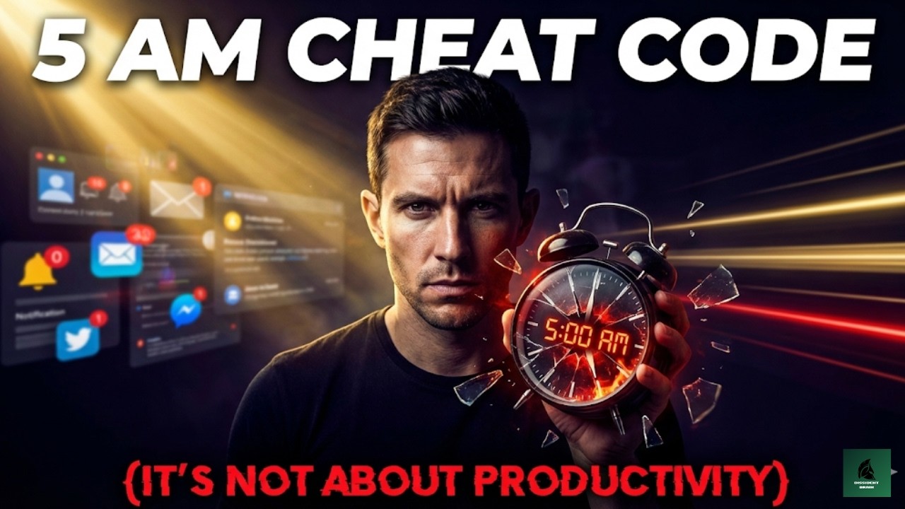 The 5 AM Cheat Code(It’s Not About Productivity)
