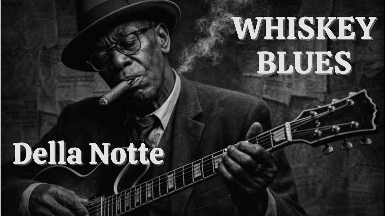 Whiskey Blues Lento e Avvolgente per Rilassarsi Profondamente Quando il Silenzio della Notte Inizia