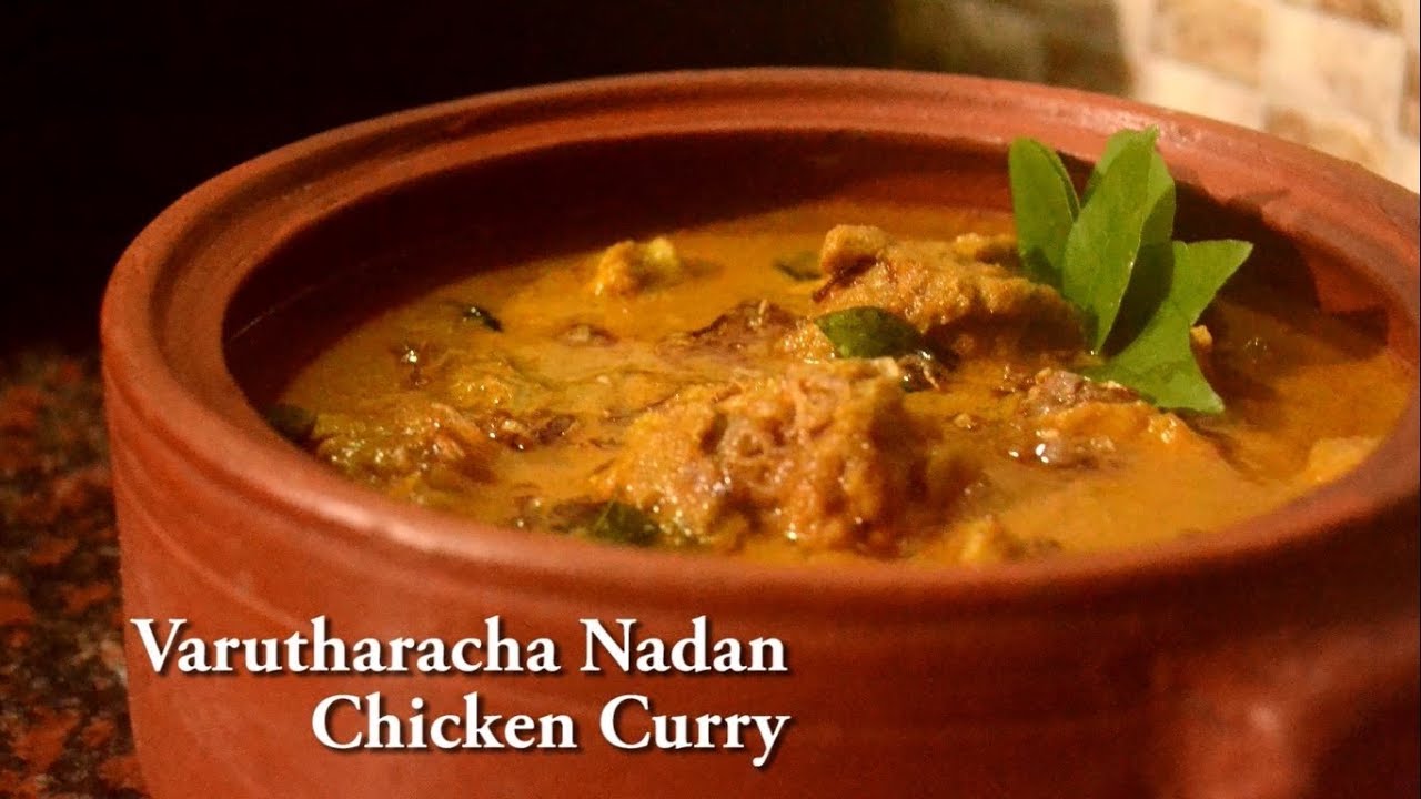 Varutharacha Nadan Chicken Curry | വറുത്തരച്ച നാടൻ ചിക്കൻ കറി - Raziya's Kitchen - #3