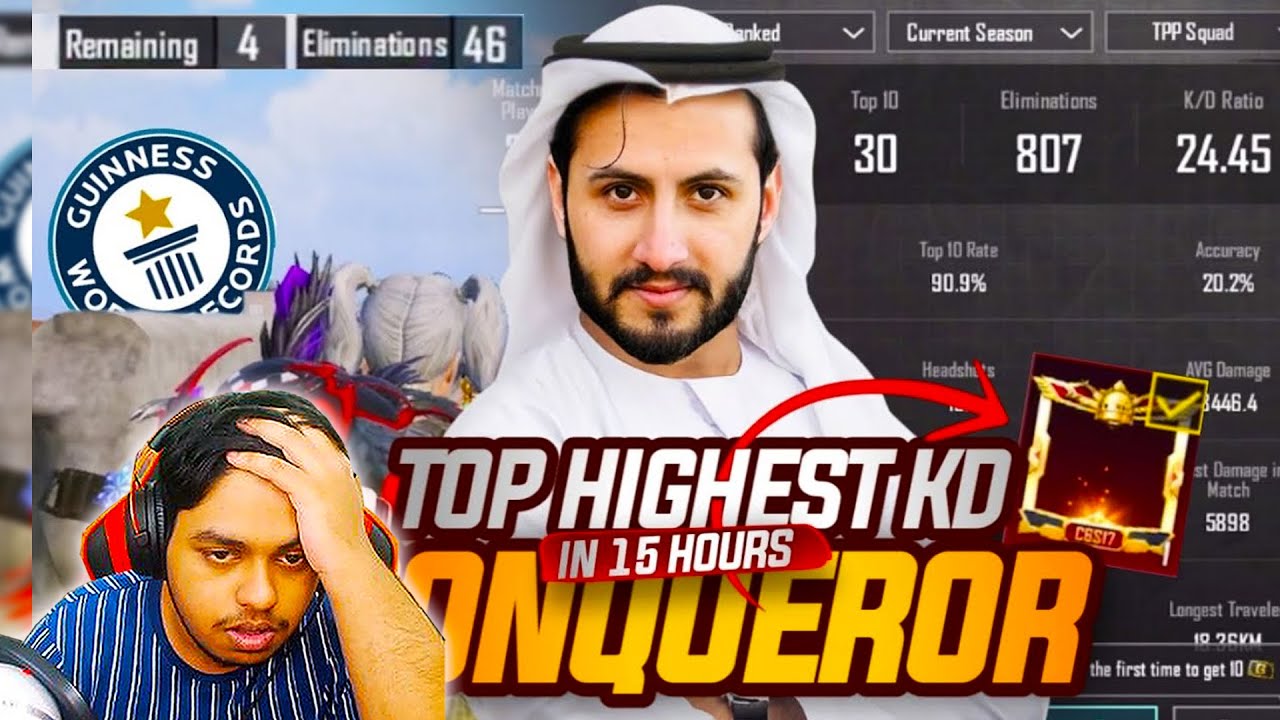 МИРОВОЙ РЕКОРД 25 KD CONQUEROR за 15 ЧАСОВ Fragger MK GAMING ЛУЧШИЕ МОМЕНТЫ В PUBG Mobile