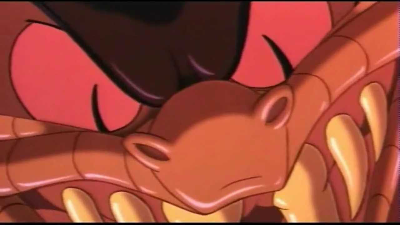 Aladdin gives the freedom to Jafar (Italian Reverse Scene)