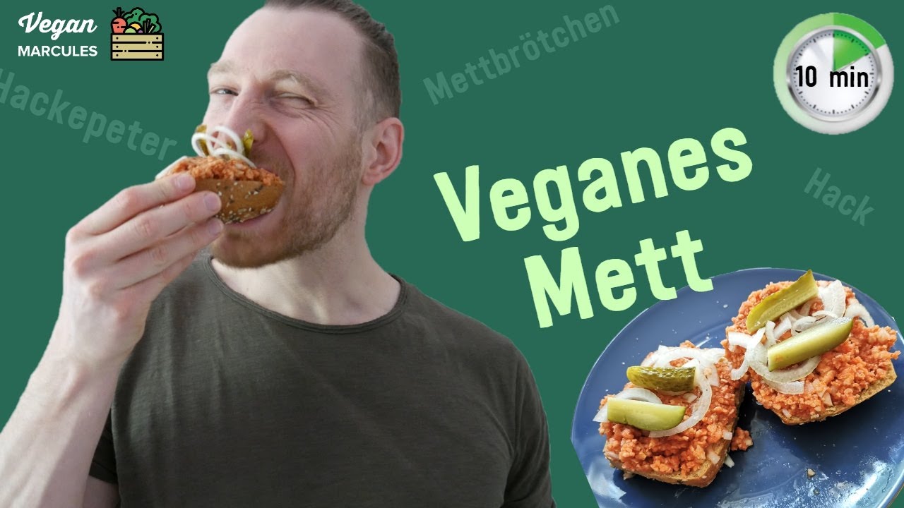 Veganes Mett in 10 min -  schnell und super lecker!