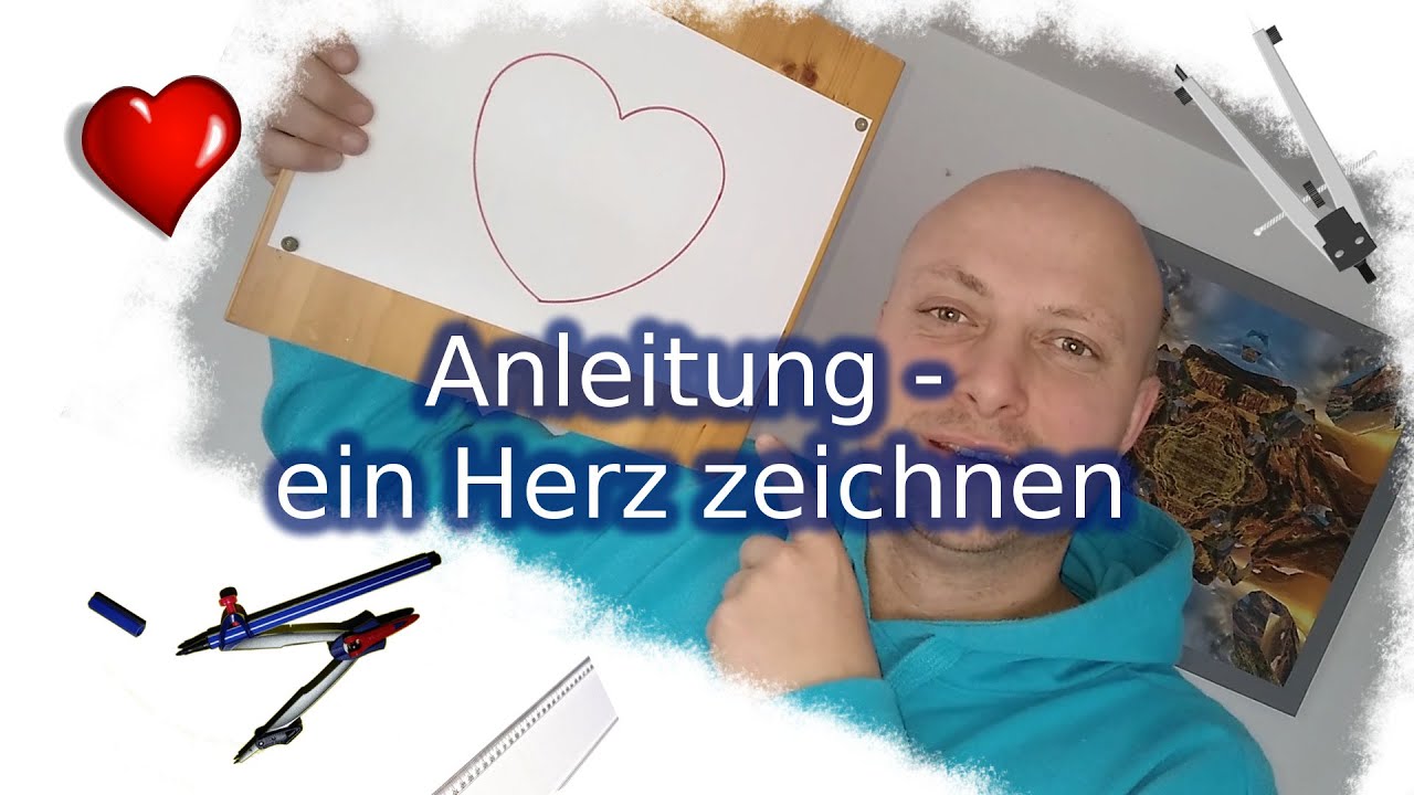 Anleitung: ein Herz zeichnen *Tutorial   ein Herz malen
