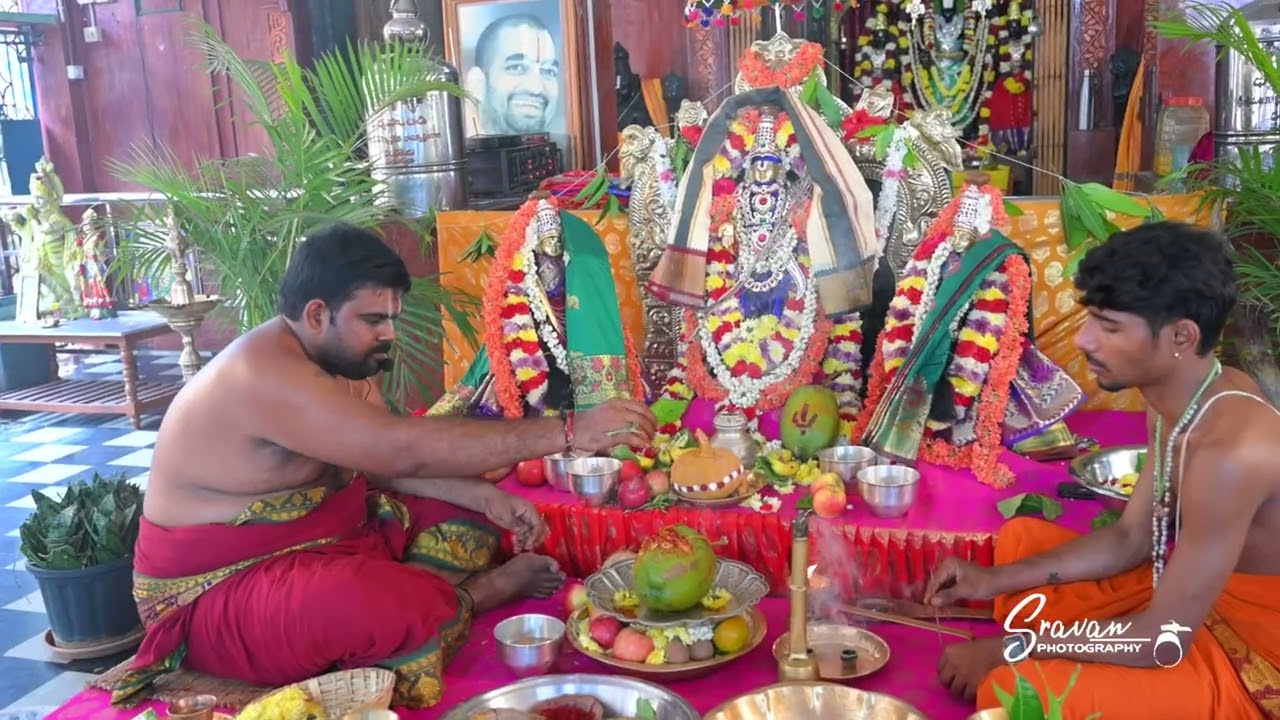 నూతన ఉత్సవమూర్తుల ప్రతిష్టాపన కార్యక్రమం.....