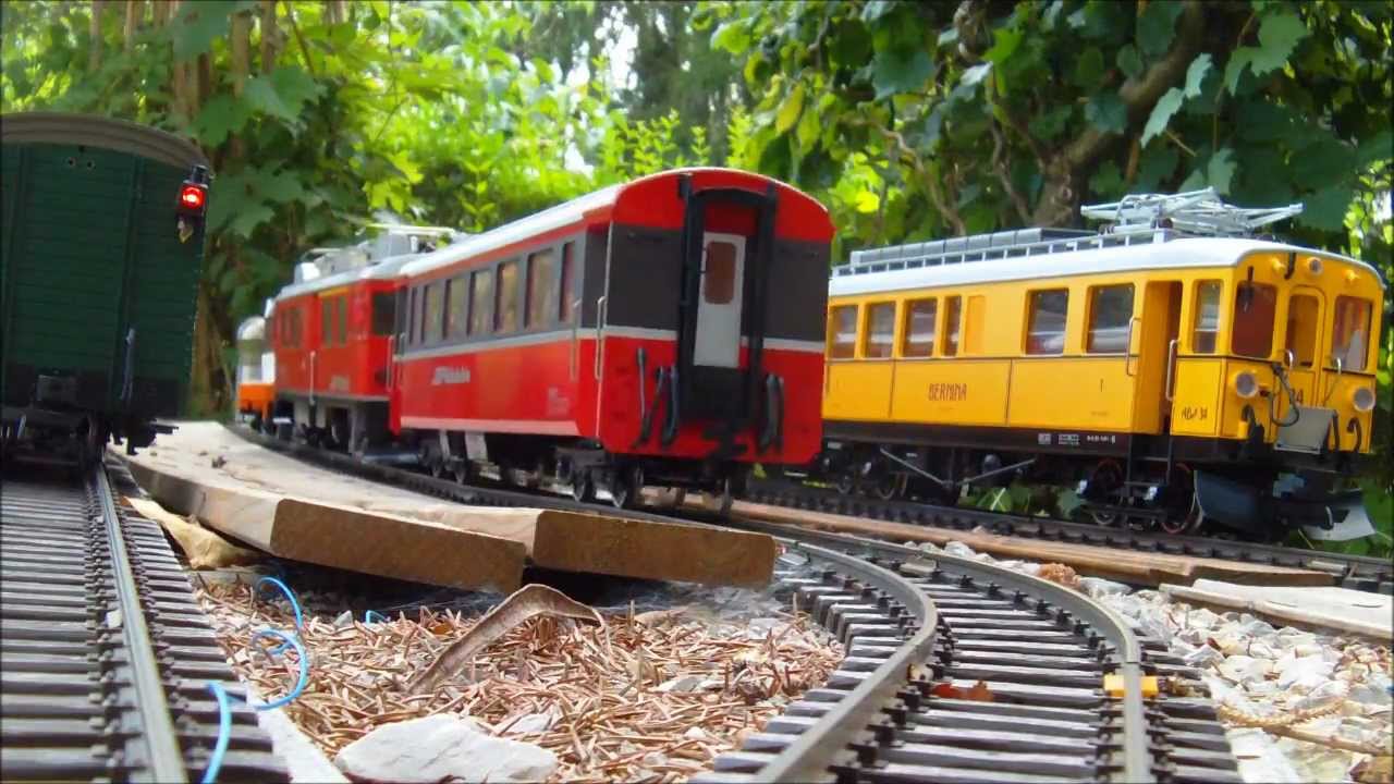 Grillfest auf der Erabocher Gartenbahn