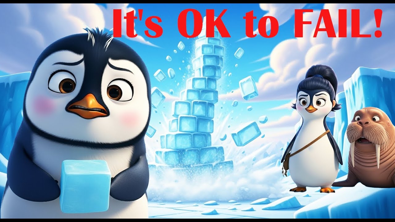 It's Okay to Try Again! | A Fun Kids Cartoon About Resilience & Never Giving Up