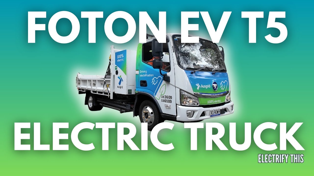 Ausgrid Foton EV T5 Truck